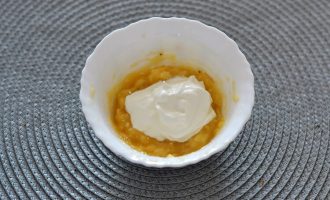 Крем из сметаны и банана