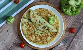 Кабачковые лепешки с зеленью