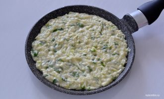 Лепешка кабачковая