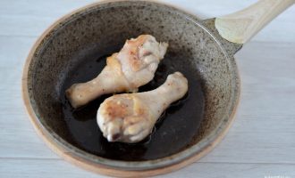 Ножки жаренные на сковородке