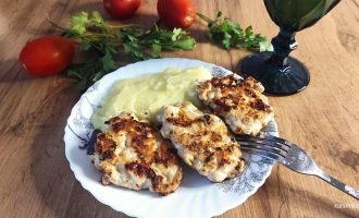 Куриные котлеты рубленные