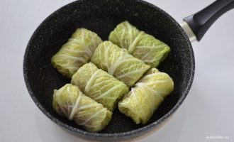 Голубцы на сковородке