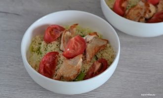 Овощи с кускусом