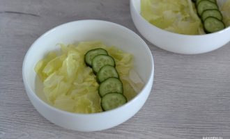 Огурец нарезанный