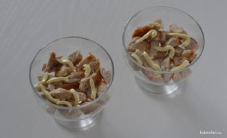 Куриное филе в салате