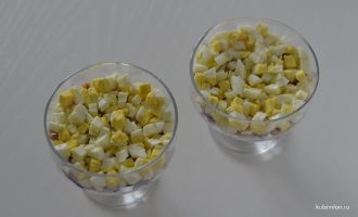 Яйца в креманке