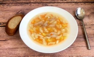 Ленивый суп с клёцками