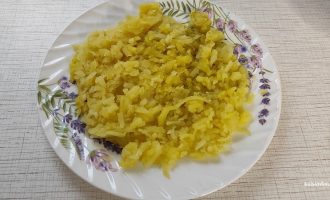 Картофель отварной натертый