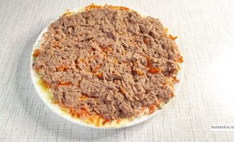 Салат с рыбными консервами