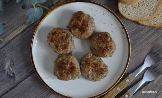 Котлеты с кабачком и фаршем