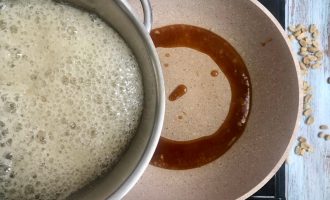 Молочная смесь с карамелью
