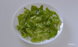 Листья салата