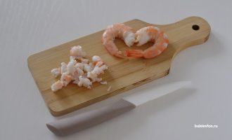 Креветки мелконарезанные