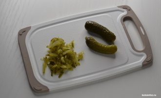 Огурцы нарезанные